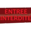affiche lumineuse